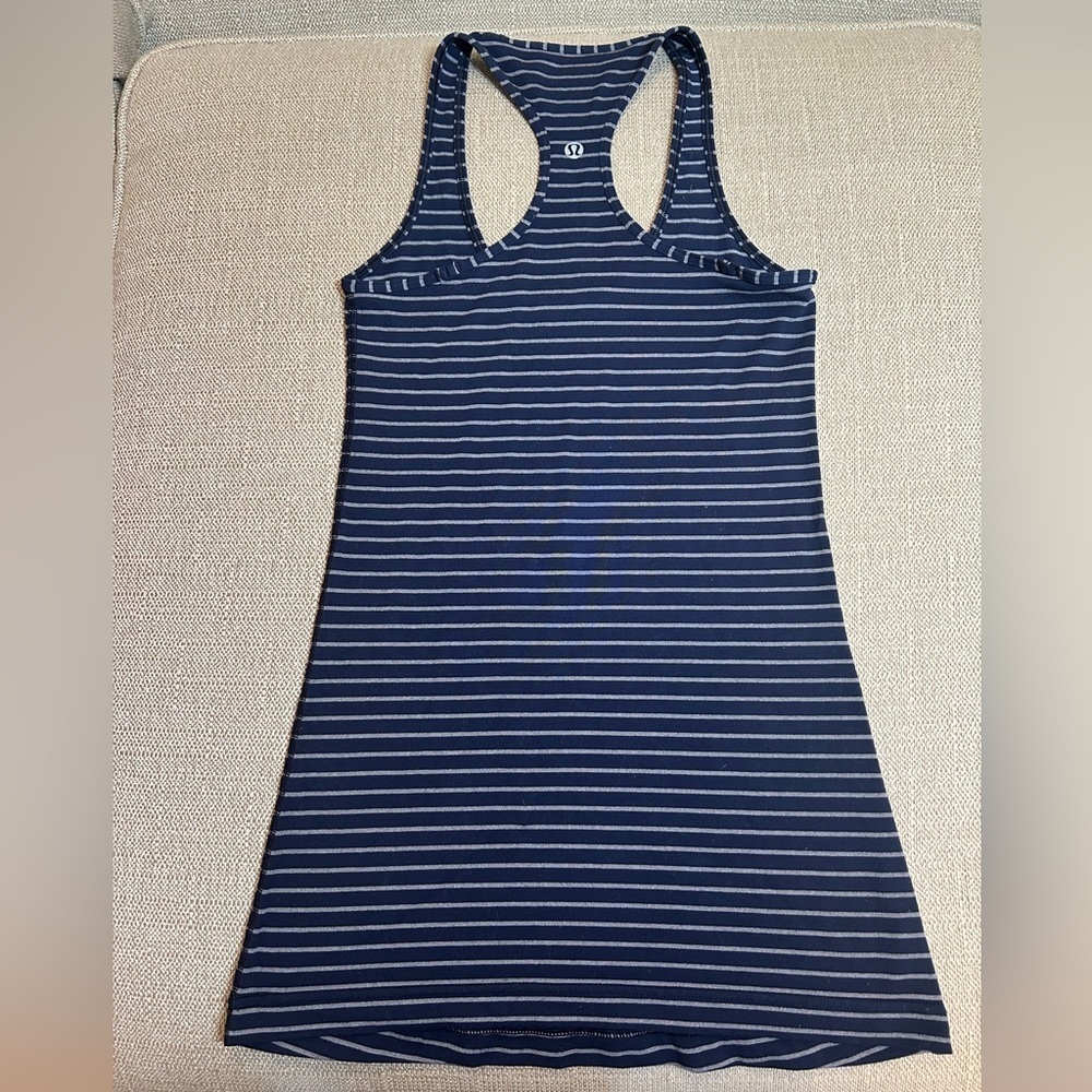 Lululemon Striped Racerback Tank Top - Picture 2 of 3